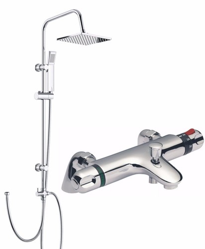 Bath shower mixer thermostatic - bath,