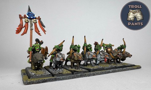 Goblin wolf riders - goblin,