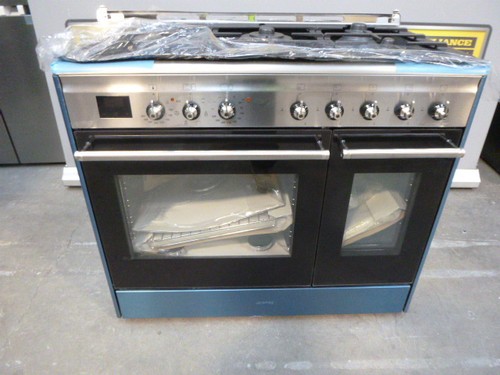 Smeg range cooker stainless - smeg,