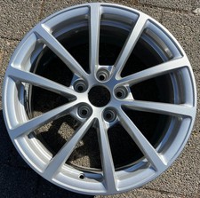 1 X GENUINE 17" ALLOY WHEEL RIM AUDI A6 + AVANT 4K F2 C8 4K0601025 7.5x17 ET36
