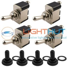 4 x 15A 125VAC On Off Waterproof Toggle Switch Switches Marine Automotive Screw