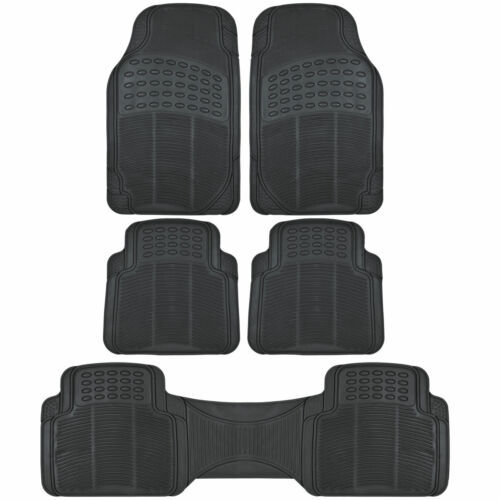 Black rubber floor - rubber,