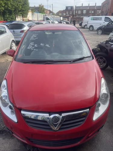 Vauxhall corsa bonnet front - d,