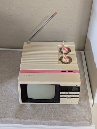 Vintage 1977 sony model 513 - sony,