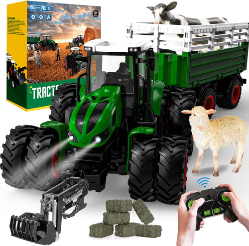 Farm tractor toy - farm,