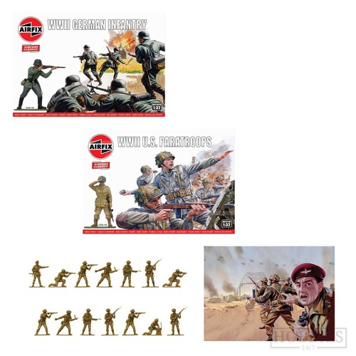 Airfix ww2 figures model - airfix,