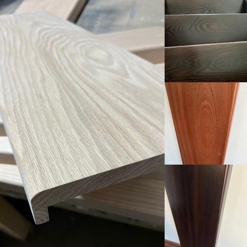 Solid oak stair cladding - solid,