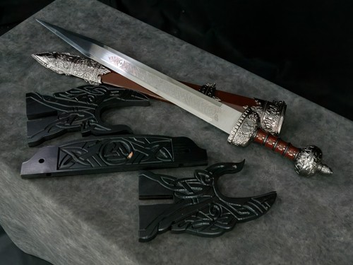 Ornate roman gladius - roman,