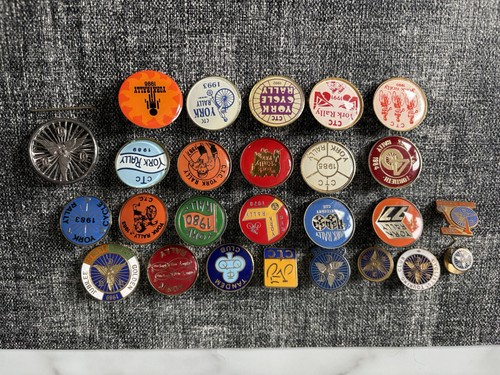 Ctc york rally pin badges - rally,