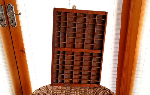 Antique wooden letterpress - antique,