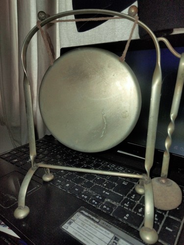 Vintage brass table dinner - table,