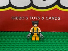 LEGO WOLVERINE + claws minifigure MARVEL set 6866 sh069 sh0069 figure