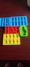 Set of 5 Lego silicone moulds