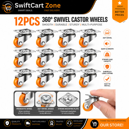 Universal swivel castor - universal,
