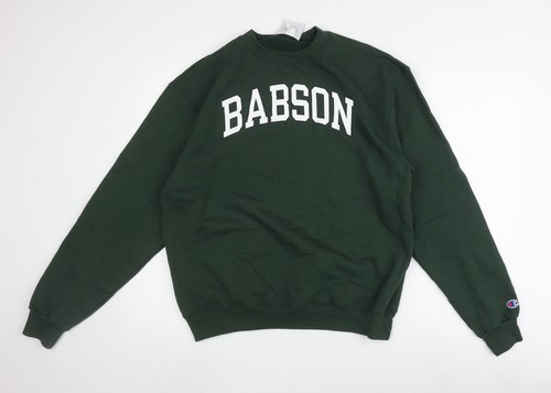 Champion unisex green pullover - unisex,
