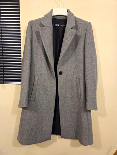 Zara women grey wool - women’s, blend