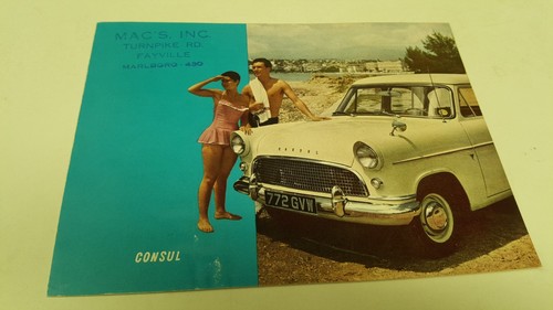 1958 ford consul - 1958,
