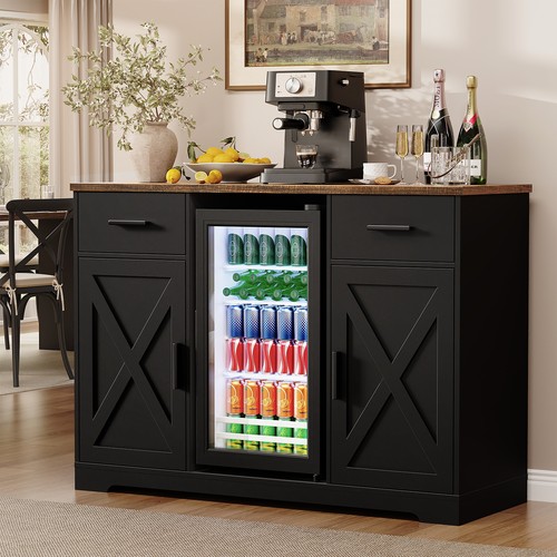 Farmhouse bar cabinet - 47'',