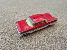 VINTAGE 1960S CORGI TOYS 482 CHEVROLET IMPALA FIRE CHIEF DIECAST CAR