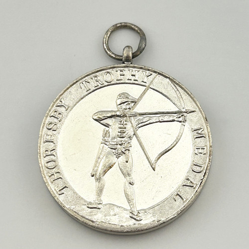 Vintage archery medal - medal, thoresby