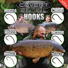 Gardner Tackle Covert Dark Hooks (Full Range) - Carp Barbel Tench Coarse Fishing