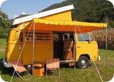 Campervan Caravan Vintage Westfalia Sun Canopy Yellow with Gripper Clamps C8540P