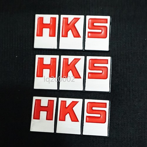 Matte red hks new metal - new,