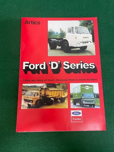 Ford series artics - ford, sales