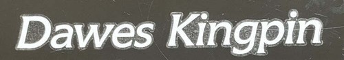 Dawes kingpin chaincase decal - dawes,