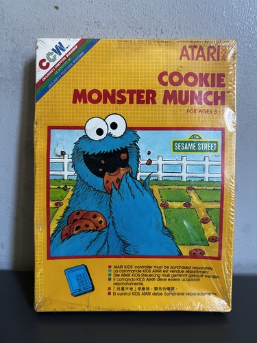 Atari 2600 cookie monster - cookie,