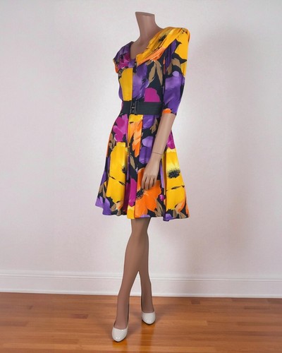 Vintage 80s dress summer party - vintage,