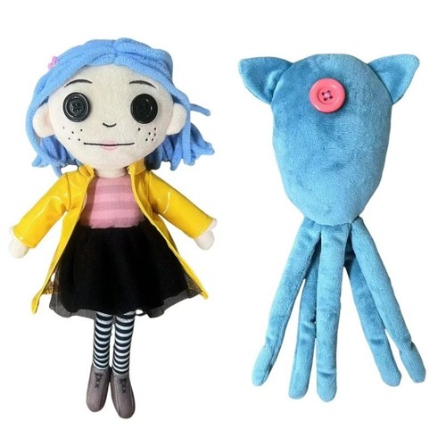Coraline plush doll soft - coraline,