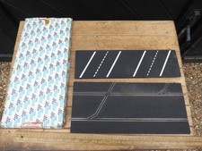 Triang Scalextric Le Mans Start Track with Extension -Boxed .1960s Rubber Track