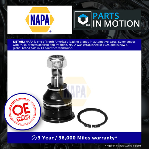 Ball joint fits - nissan, almera