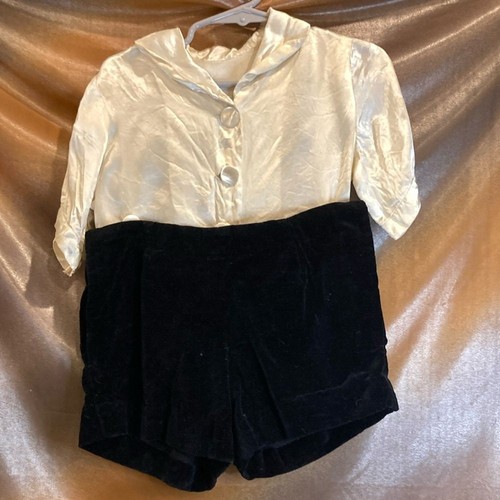Vintage white satin blouse - vintage,
