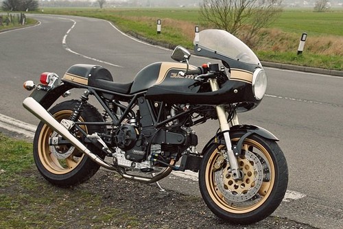 Cafe racer front fairing - , with