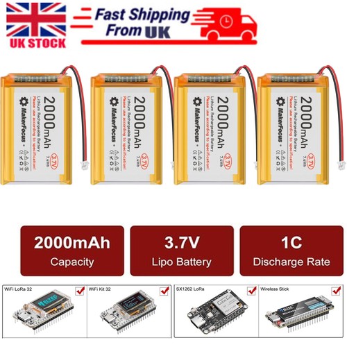 4pcs 2000mah lithium lipo - 4pcs,