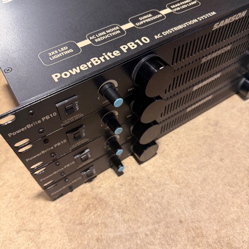Samson powerbrite pb10 rack - 1u,