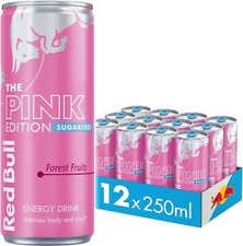 Red Bull Energy Drink Pink Sugar Free Edition 250ml x 12 cans