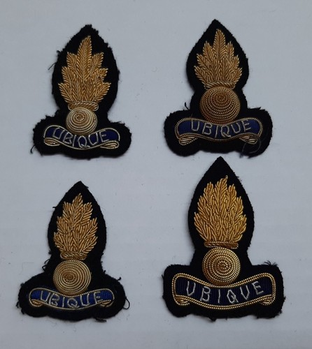 Royal engineers ubique badges - royal,