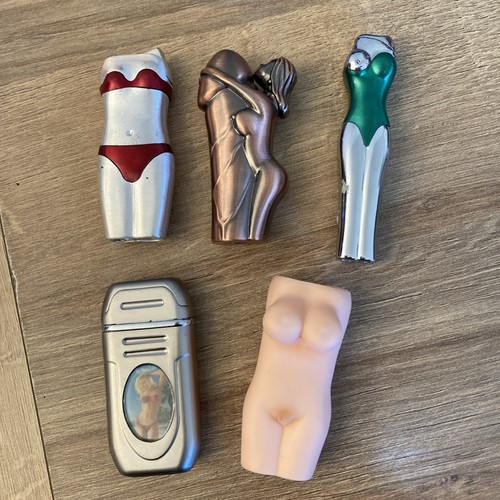 Vintage lady lighters - 5,
