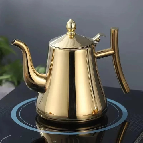 Stainless steel teapot - stainless,