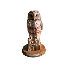 Vintage Leonardo Collection Inc Base Ceramic Tawny Owl Excellent Condition