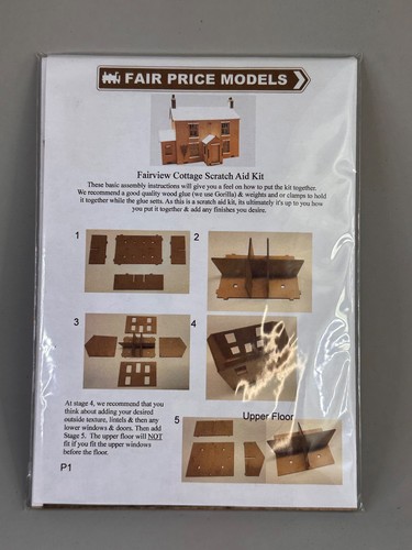 Fairview cottage laser cut - fairview,