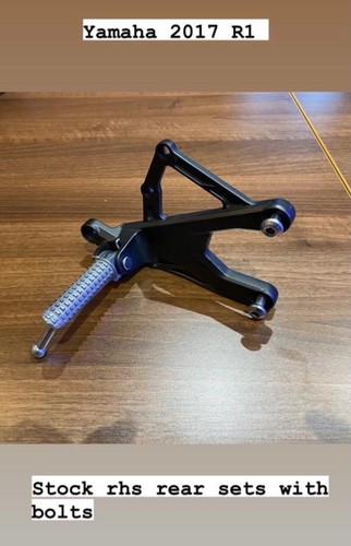 Genuine yzf rear sets 2017 - yzf-r1,