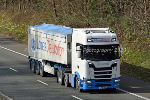 Truck photo 12x8 - truck, scania