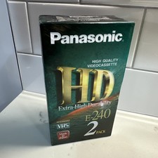 Panasonic E240 X 2 VHS video