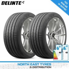 2X 215 55 16 DELINTE DS2 - AMAZING B/B RATINGS - TOP QUALITY TYRES - M+S XL 97W