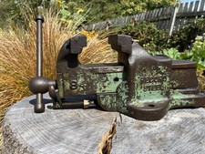 Record No.84 Quick Release Steel Bench Vice 4½" Jaws - Old Vintage Rare