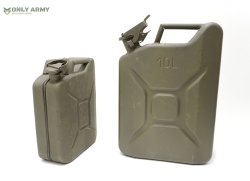 Czech army metal fuel cans - czech,